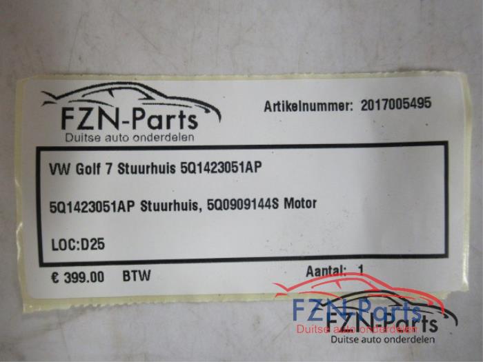 VW Golf 7 Stuurhuis