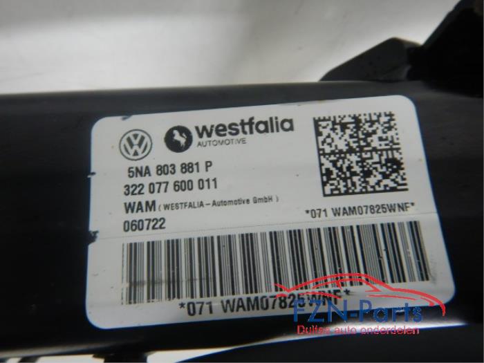 VW Tiguan 5NA Facelift Elektrisch Wegklapbare Trekhaak + Module