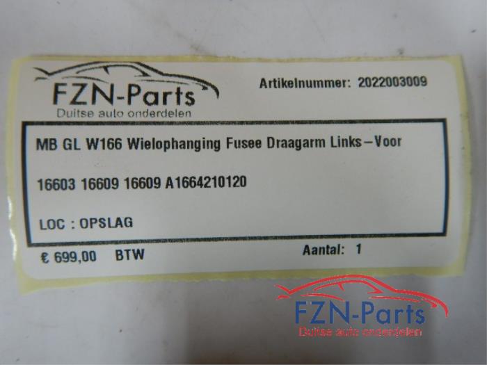 Draagarm links-voor Mercedes Diversen (22727513)