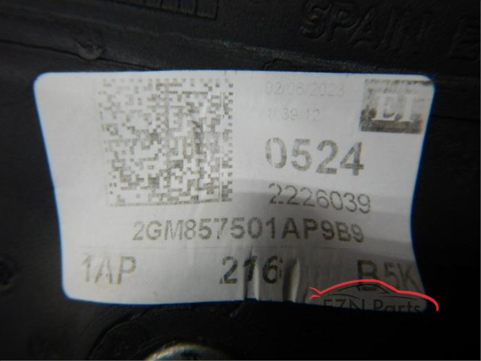 VW T-Cross 2GM (Zij,buitenspiegel) Spiegel Links Inklapbaar