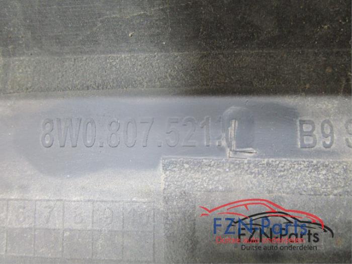 Audi A4 8W Onderlip Diffuser Achterbumper