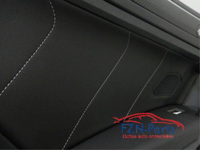 VW Tiguan 5NA Facelift R-Line Deurpanelen Leer Engels Deurpanelen verlicht