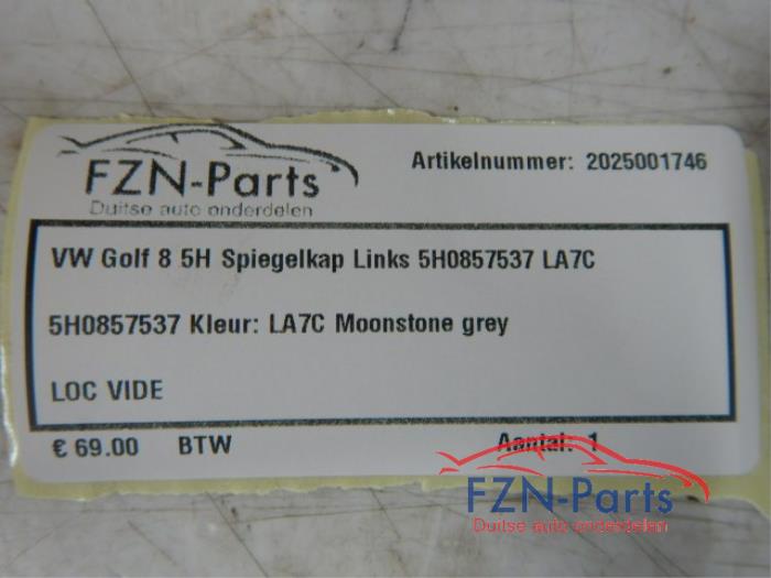 VW Golf 8 5H Spiegelkap Links