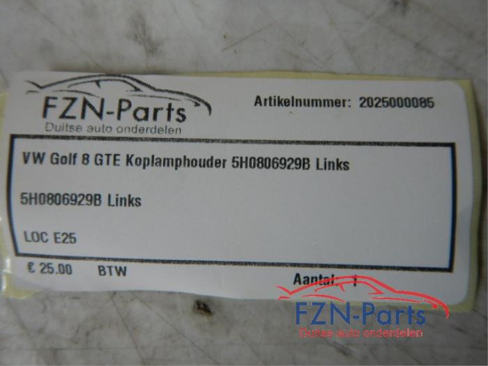 Koplampframe links Volkswagen Golf (22744980)