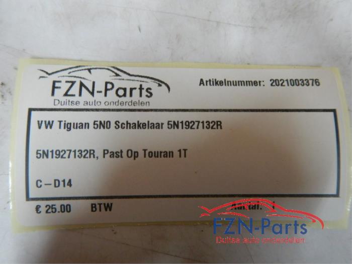 Schakelaar (diversen) Volkswagen Tiguan (22740335)
