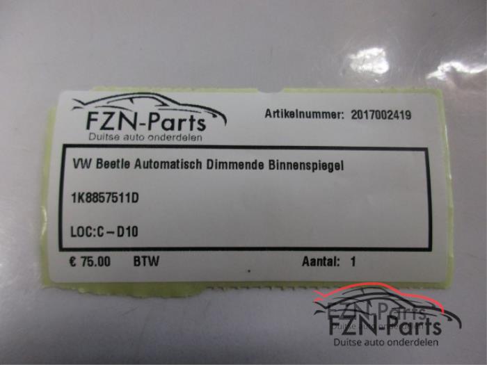 Binnenspiegel Volkswagen Beetle (22726577)