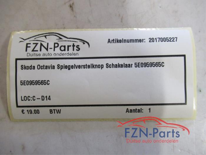 Spiegel Schakelaar Skoda Octavia (22740532)