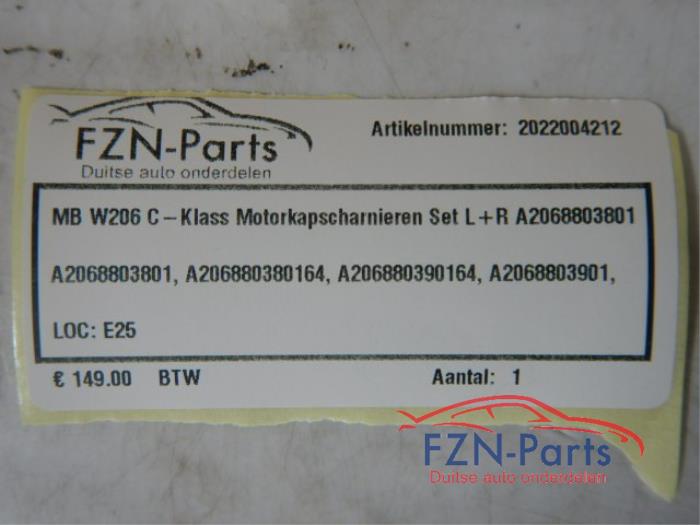 Motorkap Scharnier Mercedes C-Klasse (22744922)