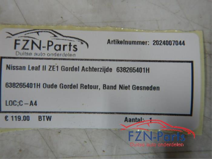Veiligheidsgordel Set achter Diversen Diversen (22740588)