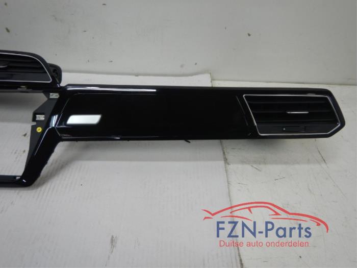 VW Touran 5TA Dashboard Inlegset Hoogglans Zwart