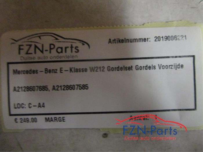 Veiligheidsgordel Set voor Mercedes E-Klasse (22729337)