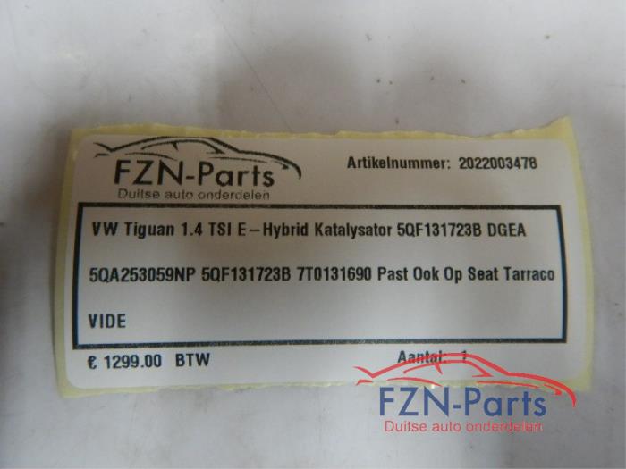 Katalysator Volkswagen Tiguan (22735197)