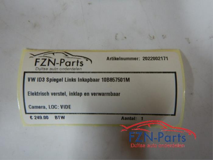 Buitenspiegel links Volkswagen ID.3 (22725402)