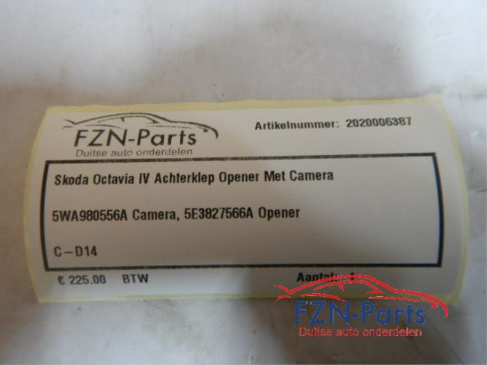 Achteruitrij Camera Skoda Octavia (22741598)