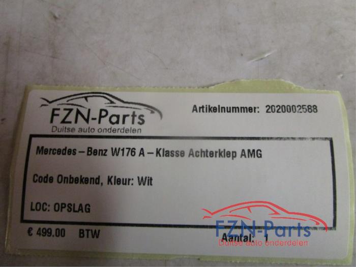 MERCEDES-BENZ W176 A-Klasse Achterklep AMG Wit