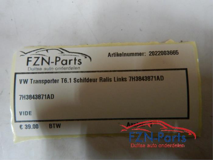 Afdekplaat diversen Volkswagen Transporter (22744554)
