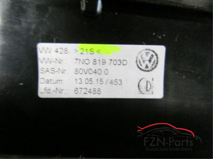 Luchtrooster Dashboard Volkswagen Sharan (22735840)