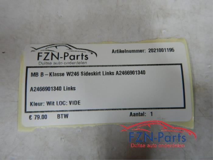 Zijskirt links Mercedes B-Klasse (22727564)