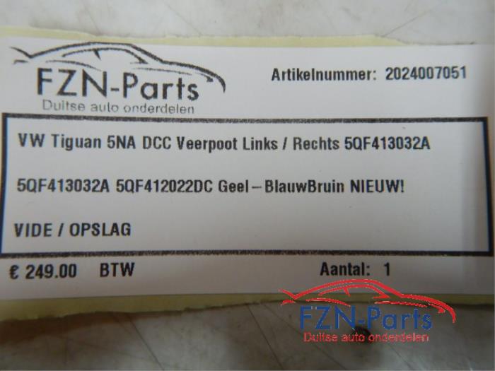 VW Tiguan 5NA DCC Veerpoot Links/Rechts