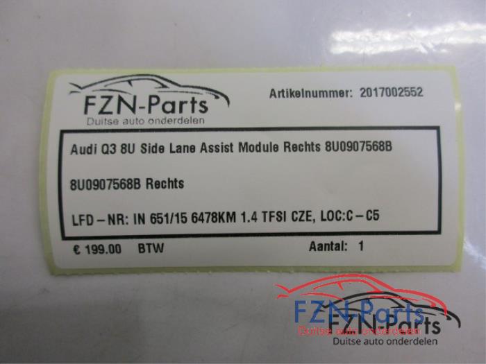 Side assist sensor Audi Q3 (22740833)