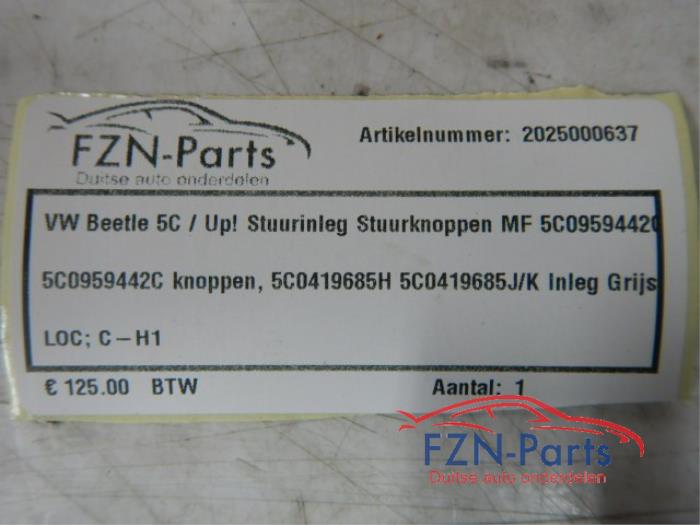 Schakelaar stuurbediening Volkswagen Beetle (22739874)