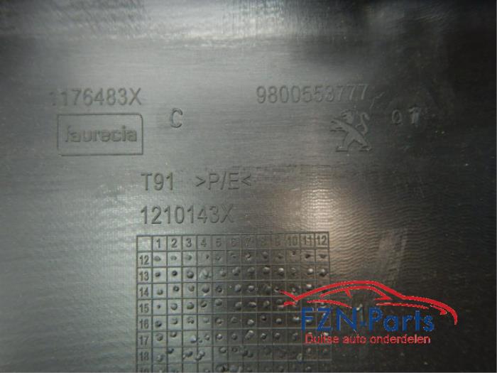 Peugeot 308 II Onderlip Diffuser Achterbumper