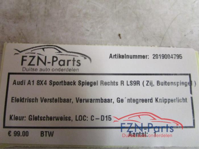 Buitenspiegel rechts Audi A1 (22724620)