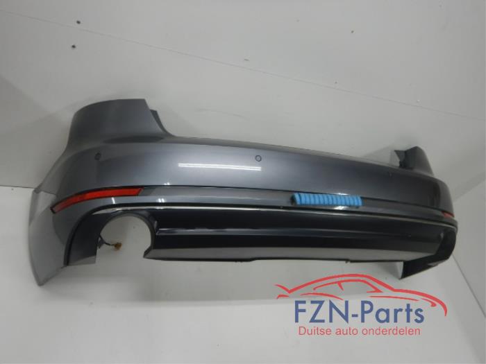 Audi A4 8W5 Sedan Achterbumper 4PDC LX7R Monsoon grey Kleur: LX7R Monsoon Grey GrijsAchter bumper achterzijde compleet 40 TDI Mild Hybrid quattro