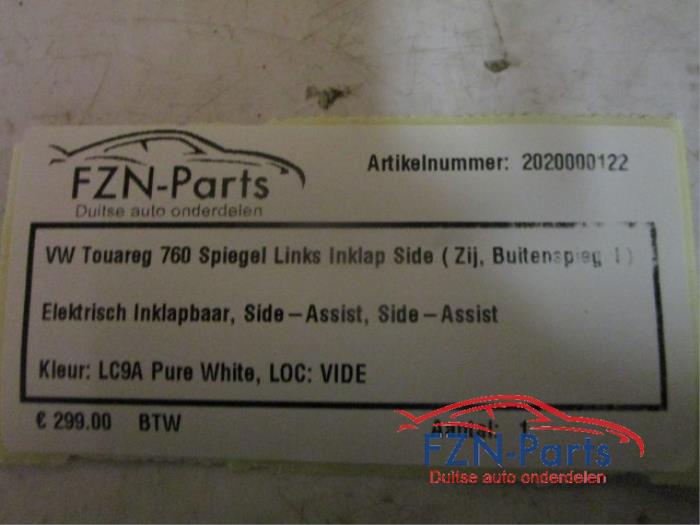 Buitenspiegel links Volkswagen Touareg (22740498)