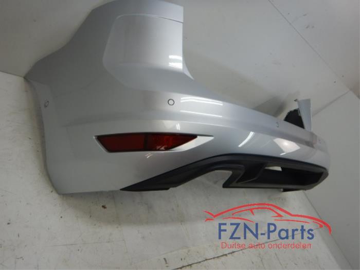 VW Touran 5TA Achterbumper 6PDC LA7W Reflex silver