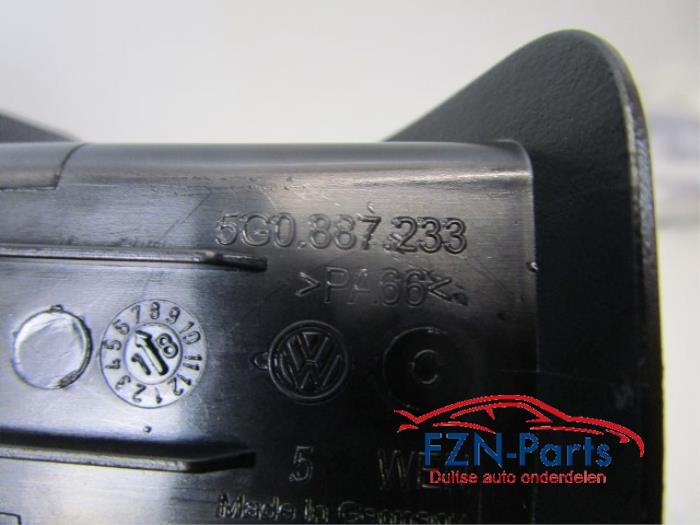 VW Golf 7 Isofix Afdekking