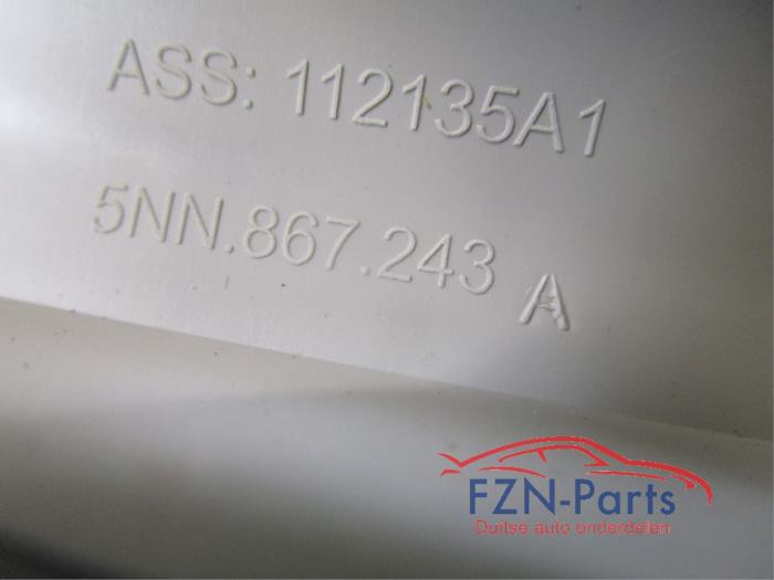 VW Tiguan 5NN Allspace B - Stijlen Set L + R Wit
