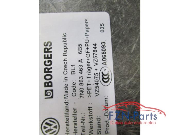 Vloerplaat bagageruimte Volkswagen Sharan (22743217)