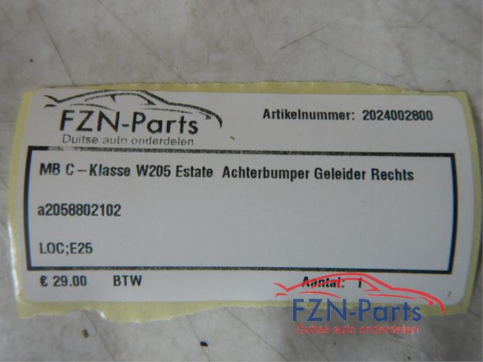 Achterbumper Mercedes C-Klasse (22723987)