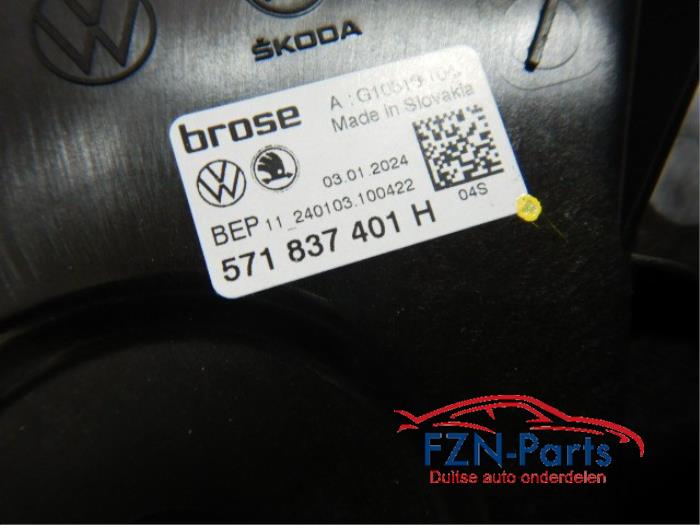 VW Tiguan 571 Raammechanisme Links-voor