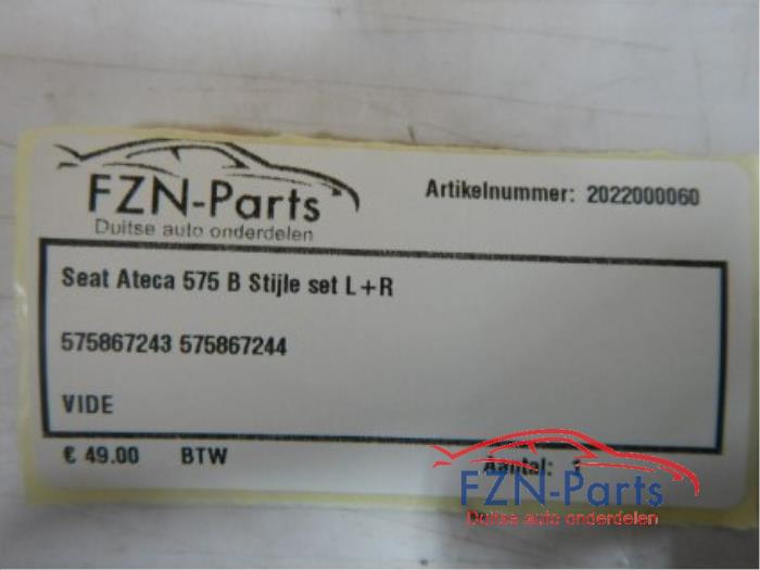 Seat Ateca 575 B Stijle set L+R