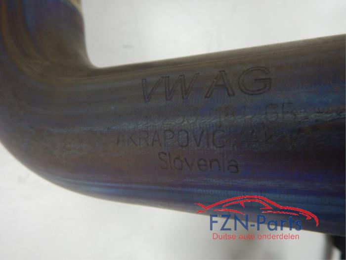 VW Tiguan 5NA R Facelift Akrapovic Uitlaat Einddemper