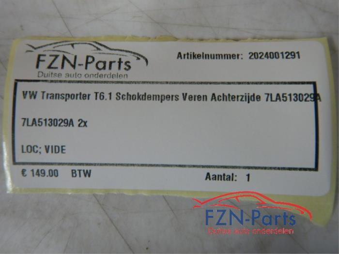 Schokdemper set Volkswagen Transporter (22739810)