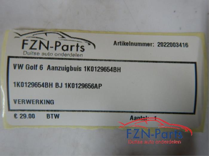 VW Golf 6 Aanzuigbuis
