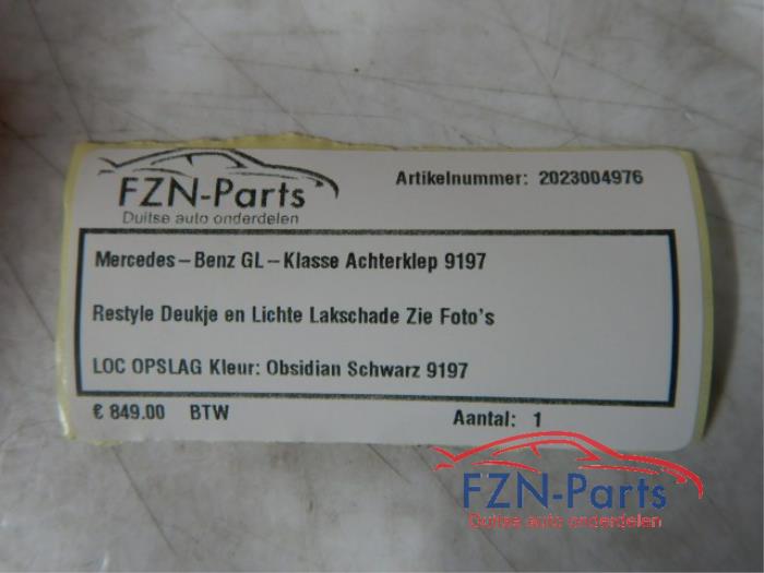Achterklep Mercedes GL-KLASSE (22724459)