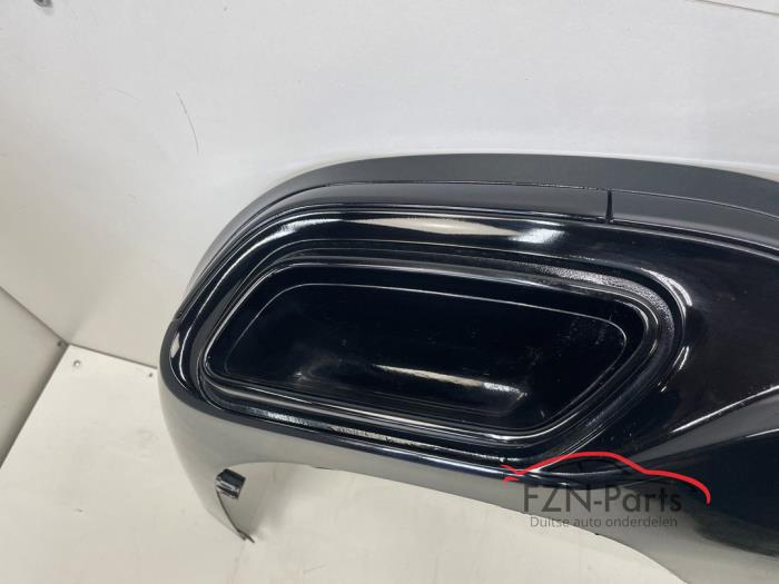 Mercedes-Benz W206 C-Klasse Diffuser AMG-Line Hoogglans Zwart