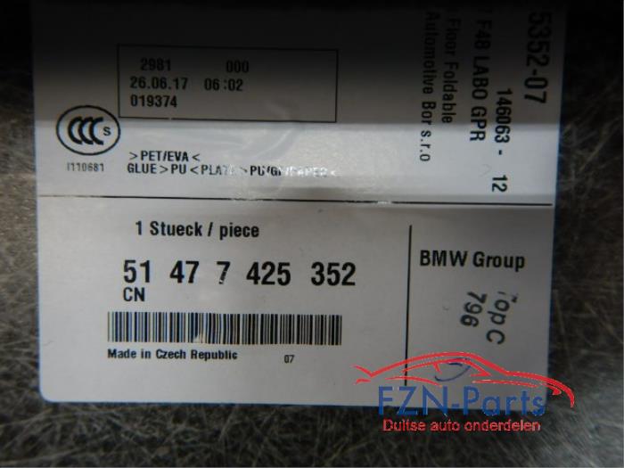 Vloerplaat bagageruimte BMW Diversen (22740363)