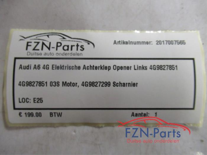 Achterklep motor Audi A6 (22741588)