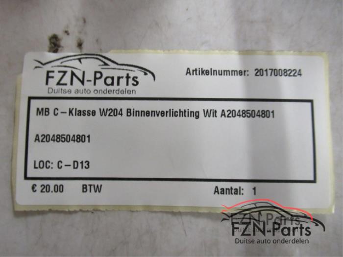 Binnenverlichting voor Mercedes C-Klasse (22744909)