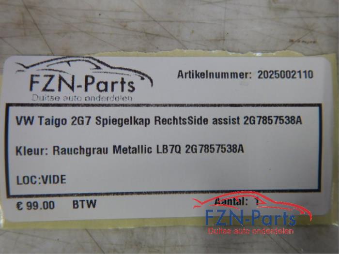Spiegelkap rechts Volkswagen Taigo (22726121)