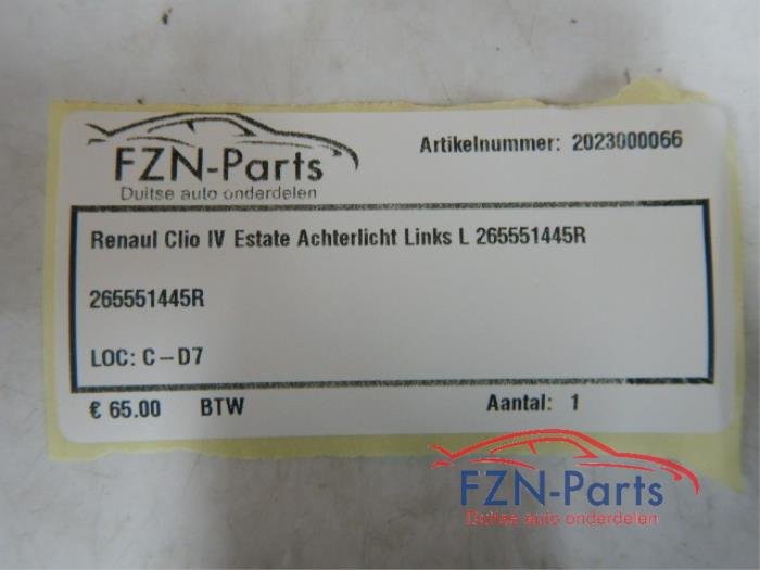 Achterlicht links Diversen (22725061)
