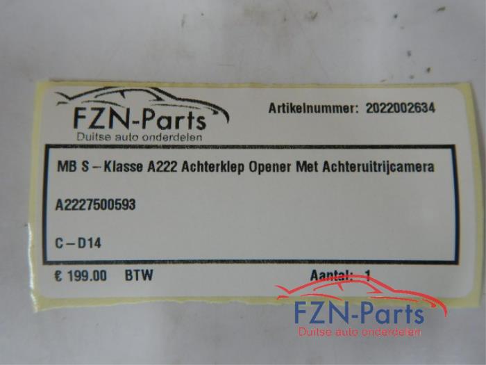 Achteruitrij Camera Mercedes S-Klasse (22727127)