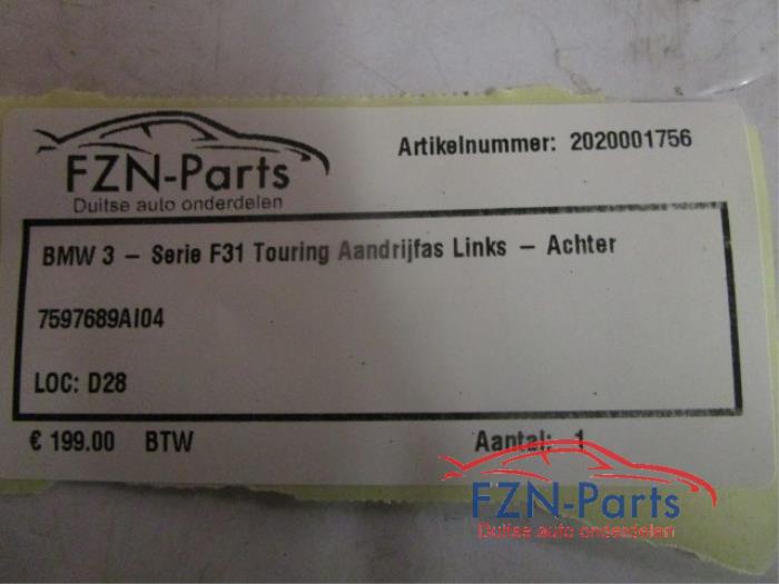 Aandrijfas links-achter BMW 3-Serie (22725235)