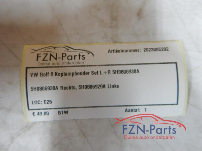 VW Golf 8 Koplamphouder Set L + R