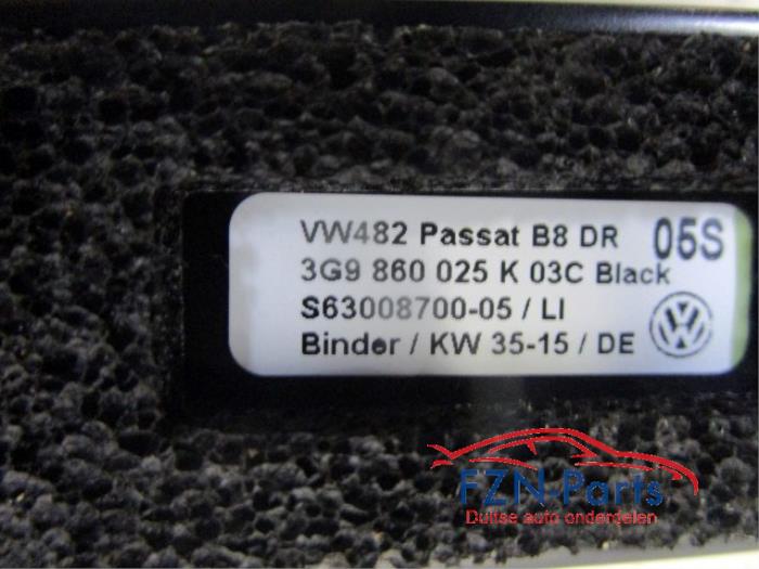 VW Passat B8 3G Variant Dakdragers Set L+R Mat Zwart
